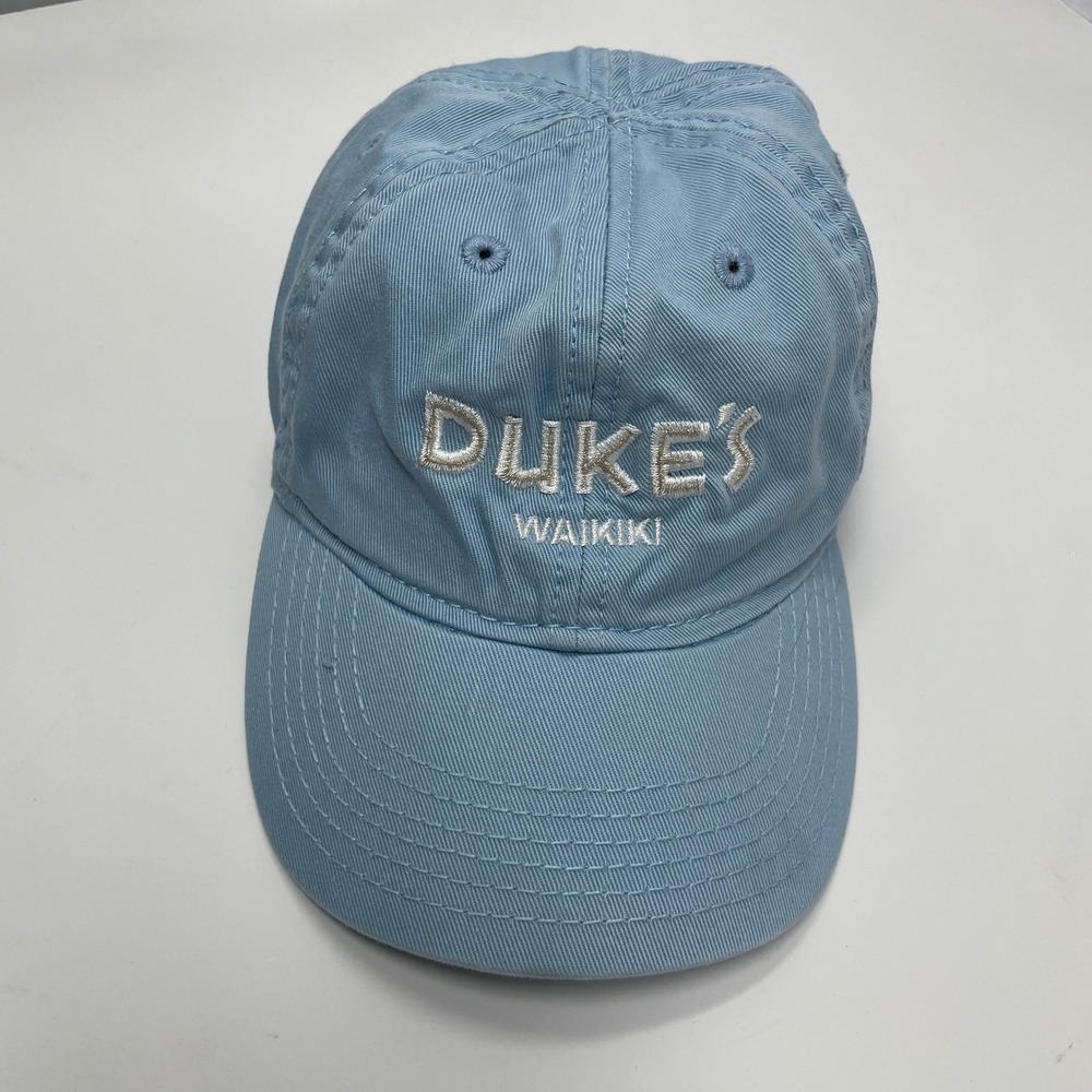 Legacy Duke's Waikiki Hawaii Baseball Cap Lt Blue Cotton Dad Hat Kids Toddler OS